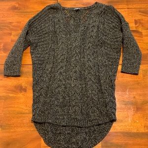 Express Quarter sleeve sweater green size XS